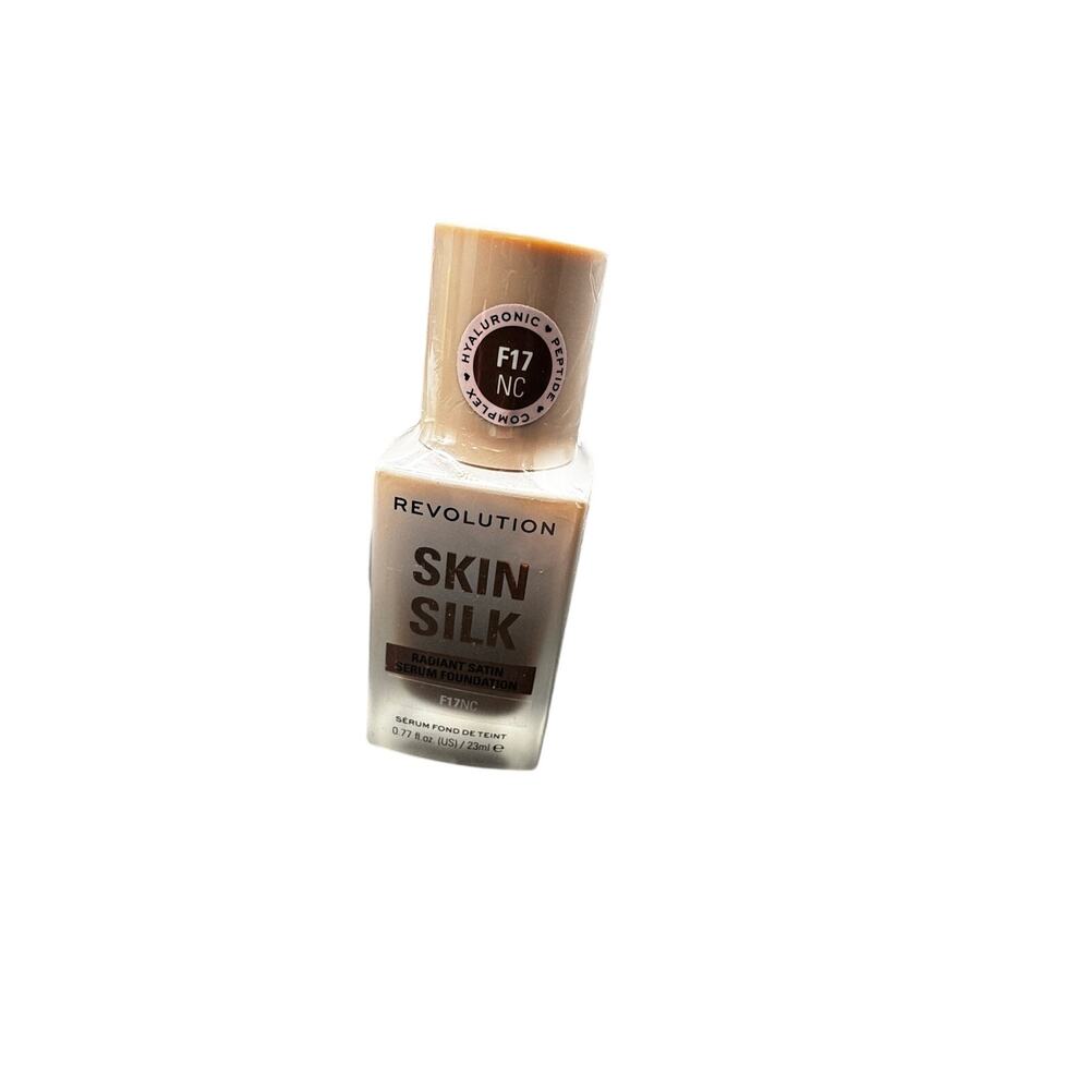 NWT Revolution Skin Silk Serum Foundation F17NC SEALED